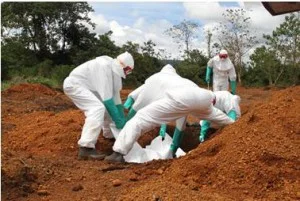 Personál ebolových špitálů se kvůli nevyplaceným mzdám pustil do stávky. Foto: Ifri.com
