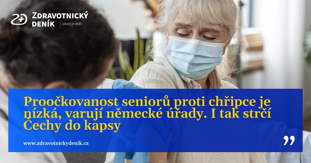 Proočkovanost seniorů proti chřipce je nízká, varují německé úřady. I tak strčí Čechy do kapsy