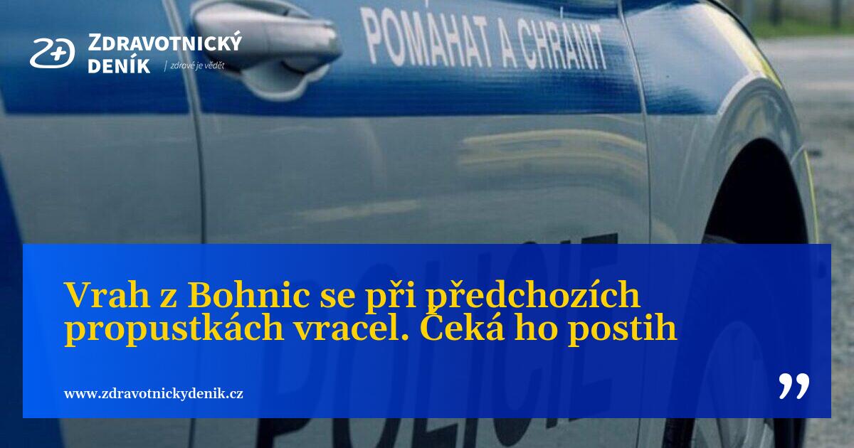Vrah z Bohnic se při předchozích propustkách vracel. Čeká ho postih