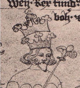  Václav II. (1271 – 1305) měl zcela zřejmou psychiatrickou diagnózu. Foto: Archiv autora