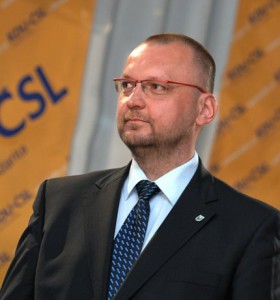 Místopředseda KDU-ČSL a sněmovny PČR Jan Bartošek